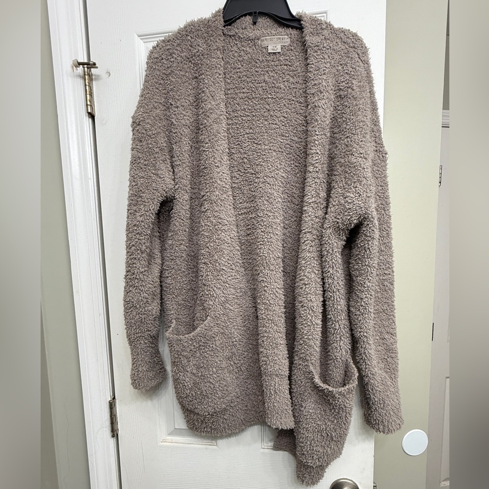 Barefoot Dreams Cozy Women's Sweater - Taupe